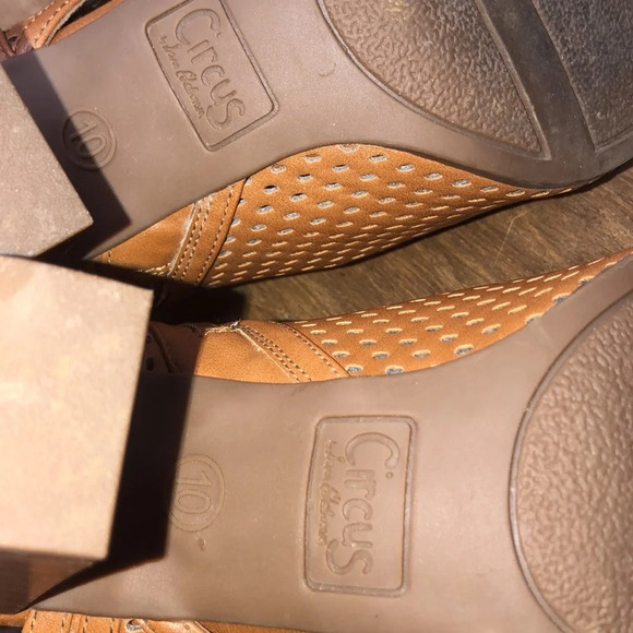 Circus Sam Edelman size 10 Emerson peep toe boot - Picture 10 of 14